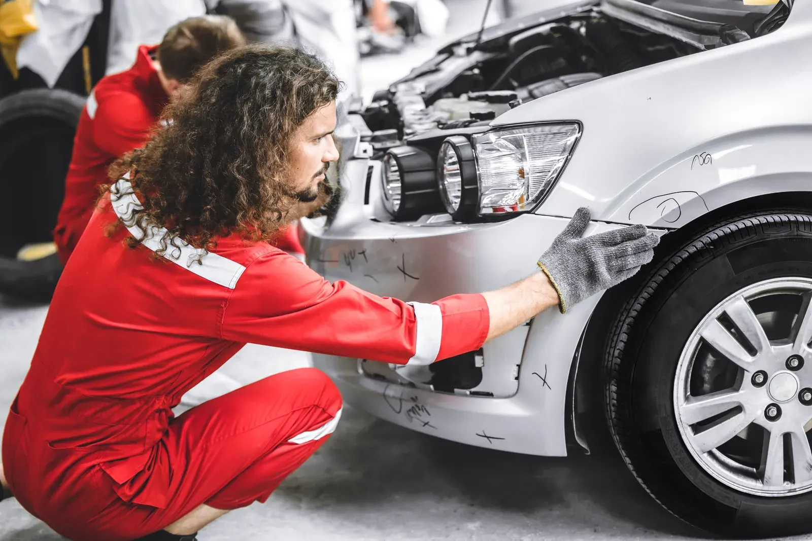 Refinish team, Paint, body & structural work at Collision Auto Center